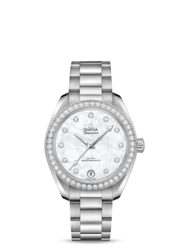 Omega Seamaster Aqua Terra 150M Master Chronometer 34 Stainless Steel / Diamond / MOP / Bracelet
